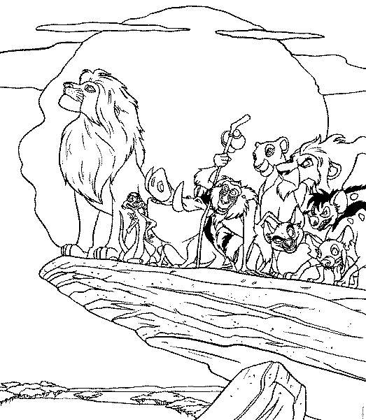 Coloring page: Lion (Animals) #10355 - Free Printable Coloring Pages