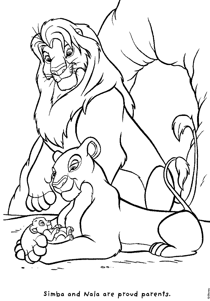 Coloring page: Lion (Animals) #10371 - Free Printable Coloring Pages