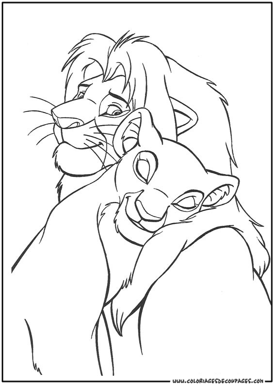 Coloring page: Lion (Animals) #10372 - Free Printable Coloring Pages