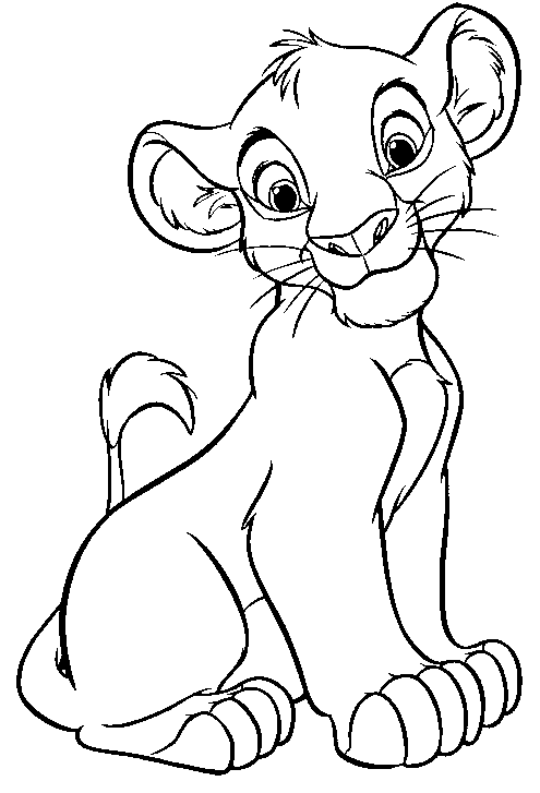 Coloring page: Lion (Animals) #10389 - Free Printable Coloring Pages