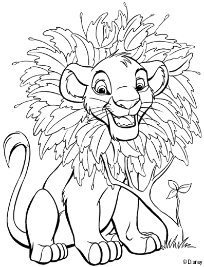 Coloring page: Lion (Animals) #10397 - Free Printable Coloring Pages