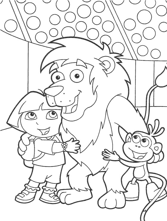 Coloring page: Lion (Animals) #10412 - Free Printable Coloring Pages