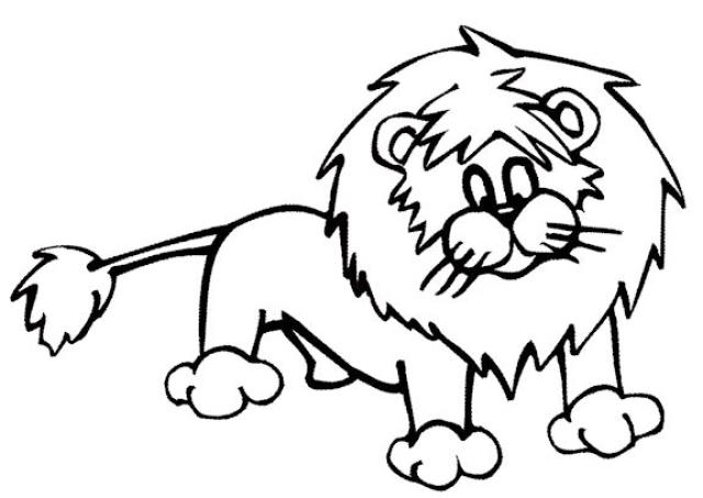 Coloring page: Lion (Animals) #10424 - Free Printable Coloring Pages