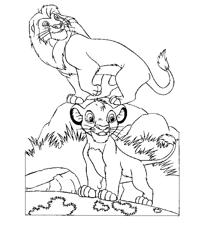 Coloring page: Lion (Animals) #10433 - Free Printable Coloring Pages