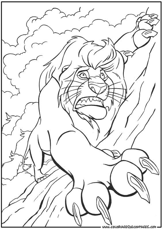 Coloring page: Lion (Animals) #10436 - Free Printable Coloring Pages