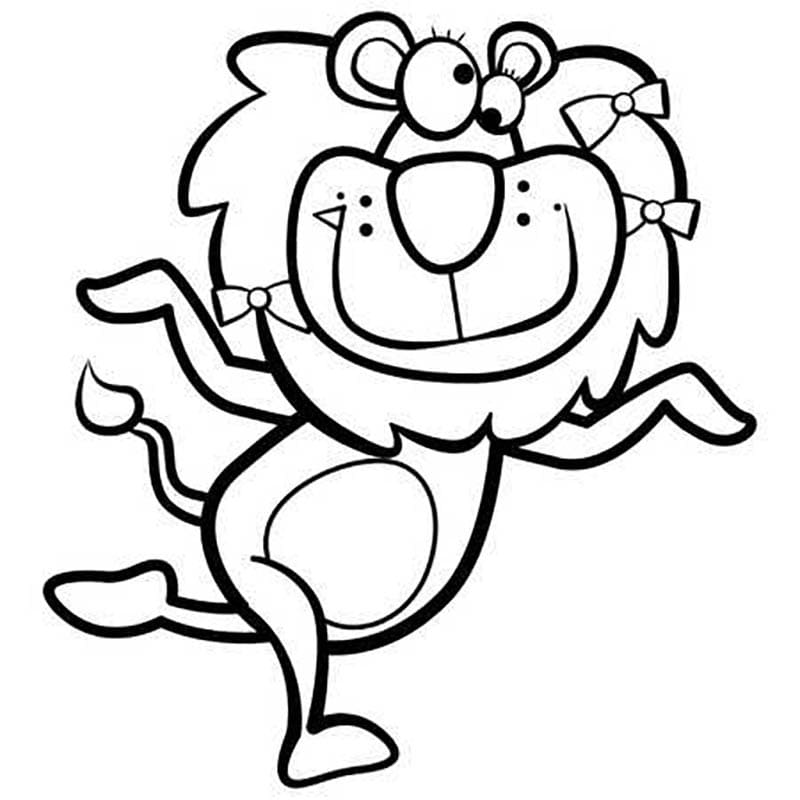 Free printable Lion coloring page #174893 from Animals collection