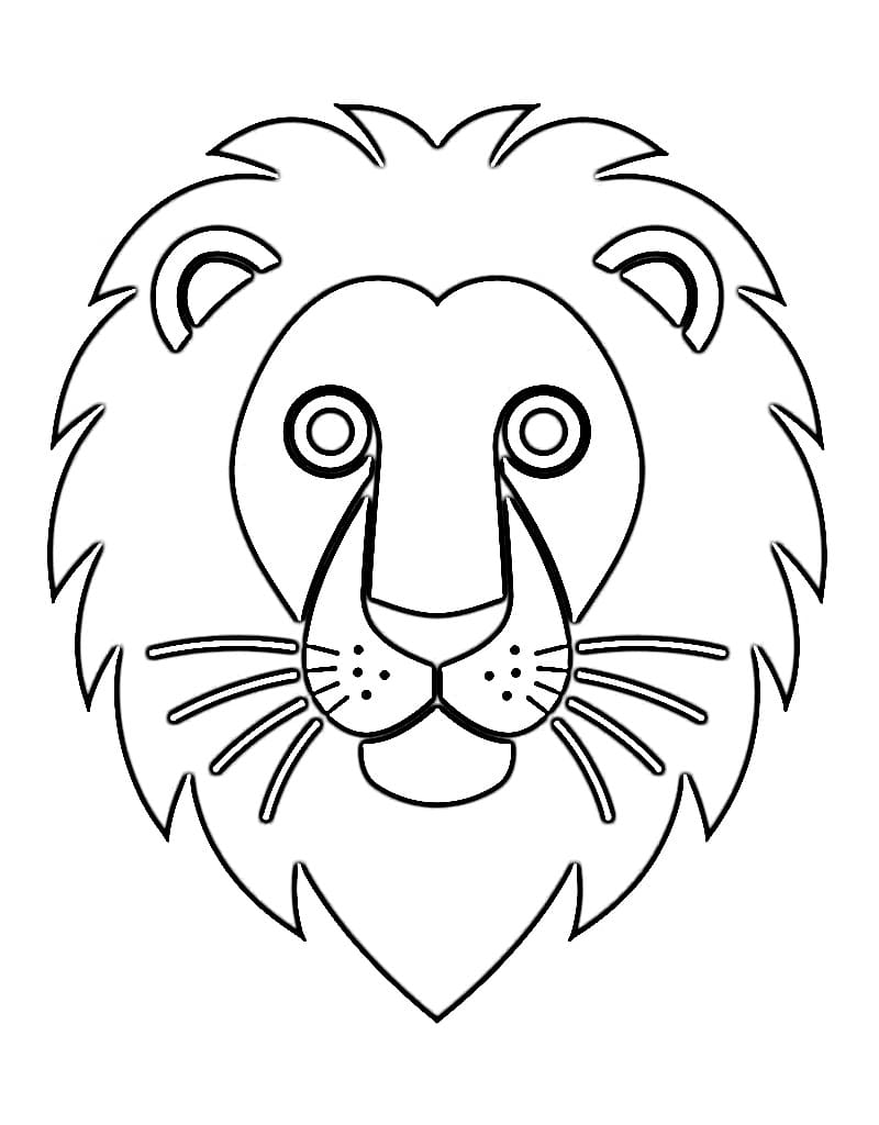 Free printable Lion coloring page #218688 from Animals collection