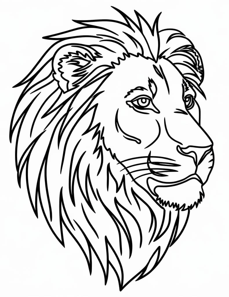 Free printable Lion coloring page #218697 from Animals collection Free printable Lion coloring page #218697 from Animals collection