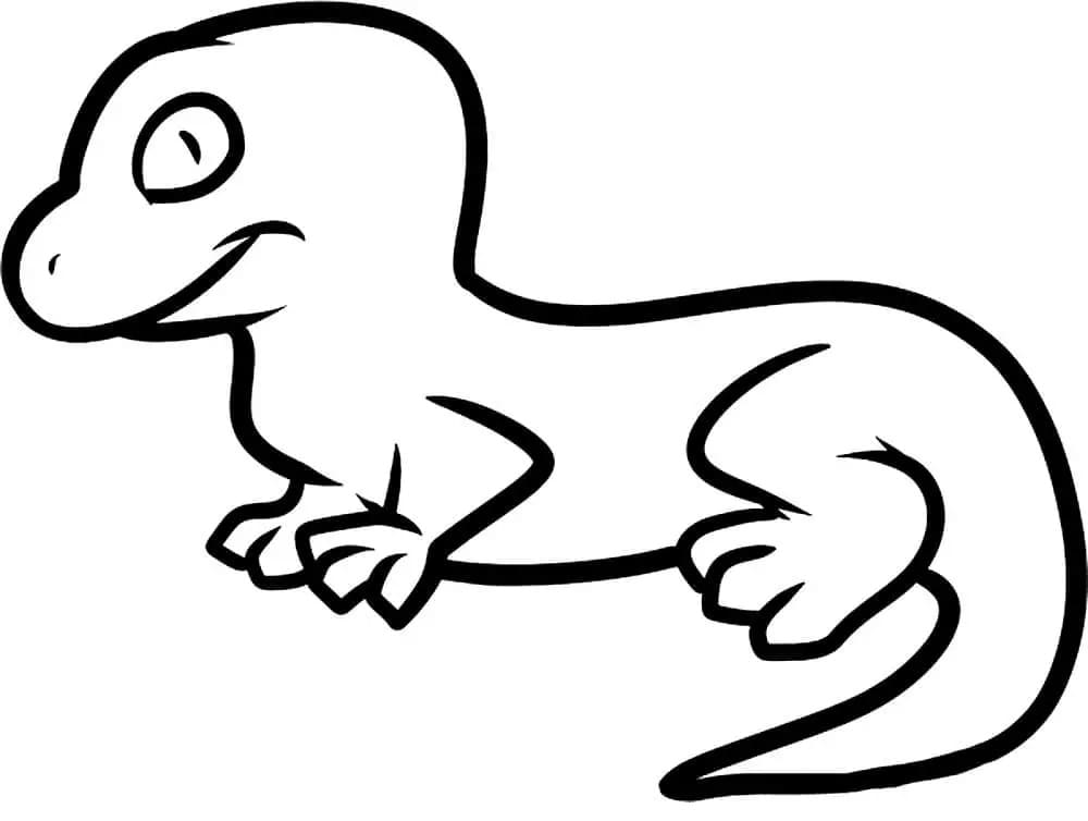 Free printable Lizard coloring page #179633 from Animals collection