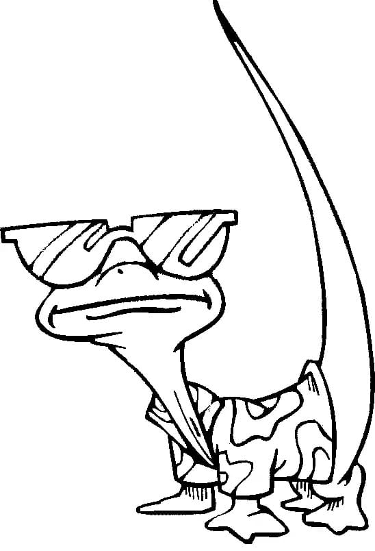 Free printable Lizard coloring page #179646 from Animals collection