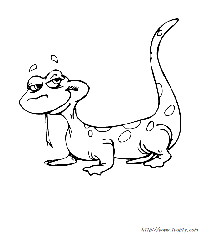 Coloring page: Lizards (Animals) #22317 - Free Printable Coloring Pages