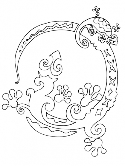 Coloring page: Lizards (Animals) #22469 - Free Printable Coloring Pages