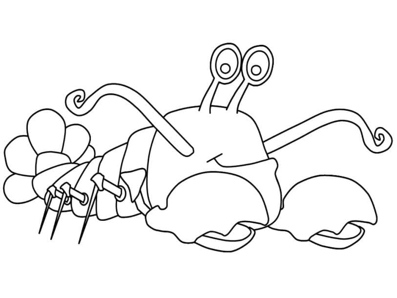 Free printable Lobster coloring page #186737 from Animals collection