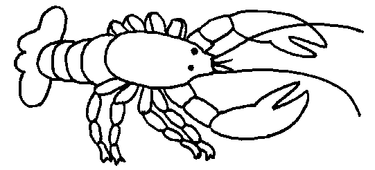 Coloring page: Lobster (Animals) #22485 - Free Printable Coloring Pages