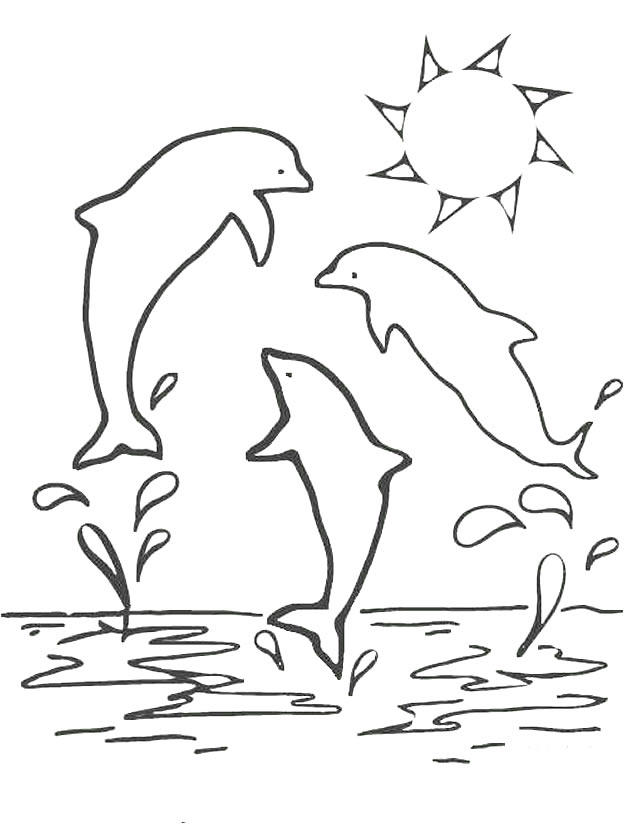 Coloring page: Marine Animals (Animals) #22027 - Free Printable Coloring Pages