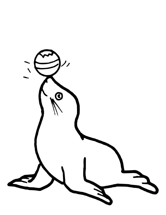 Coloring page: Marine Animals (Animals) #22088 - Free Printable Coloring Pages