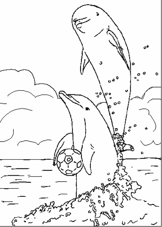 Coloring page: Marine Animals (Animals) #22114 - Free Printable Coloring Pages