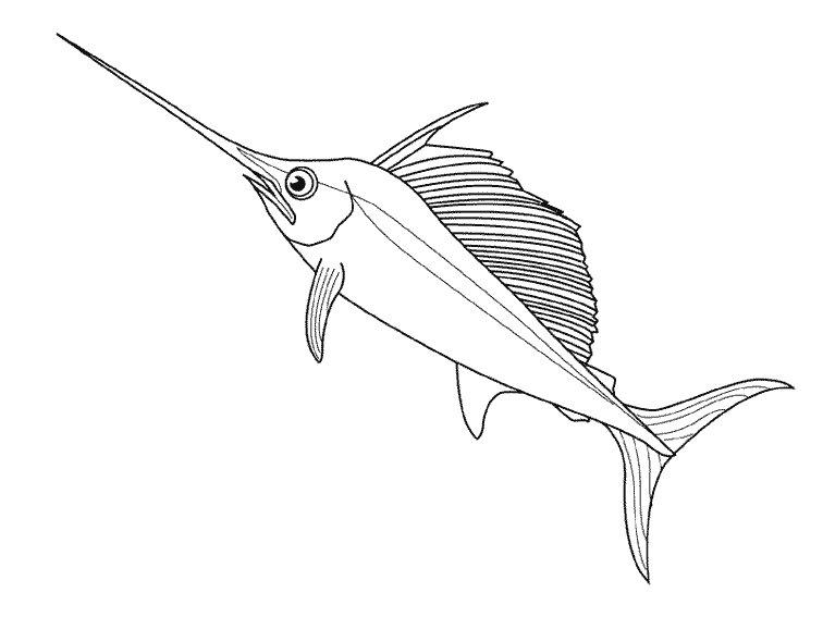Coloring page: Marine Animals (Animals) #22163 - Free Printable Coloring Pages