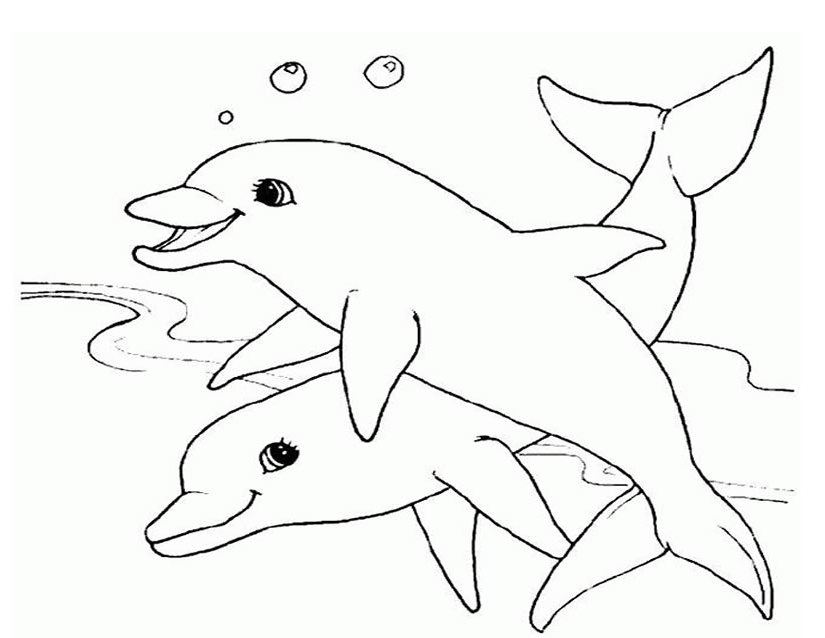 Coloring page: Marine Animals (Animals) #22185 - Free Printable Coloring Pages