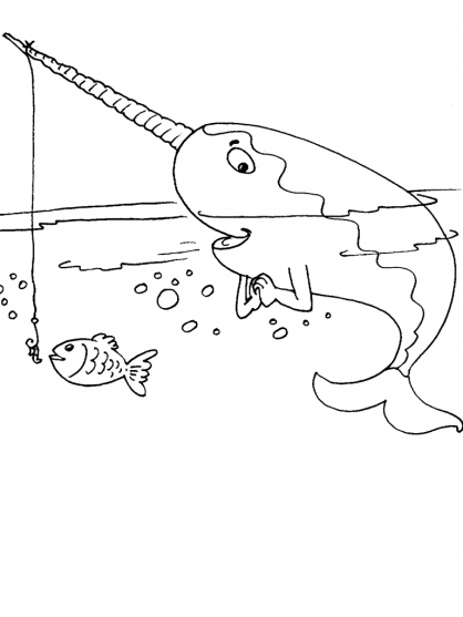 Coloring page: Marine Animals (Animals) #22221 - Free Printable Coloring Pages