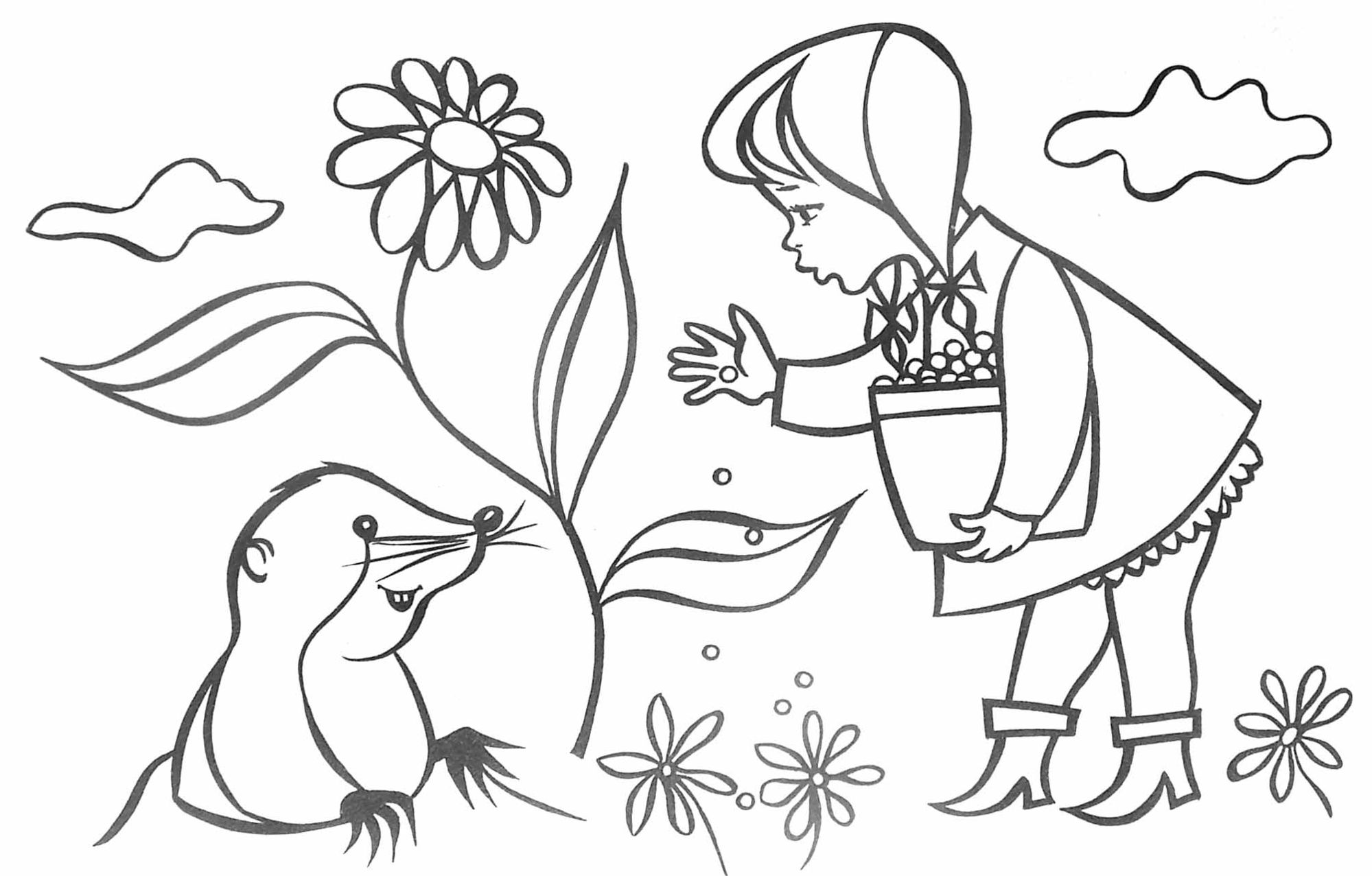 Coloring page: Mole rat (Animals) #19415 - Free Printable Coloring Pages