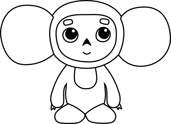 Coloring page: Monkey (Animals) #14237 - Free Printable Coloring Pages