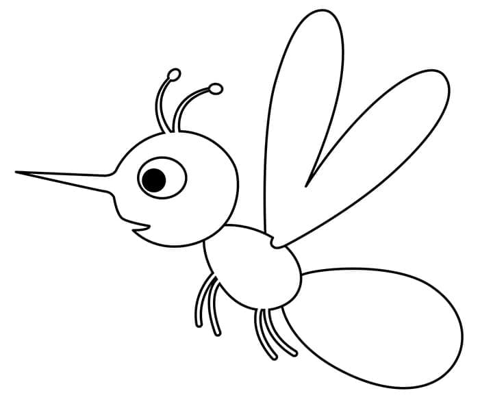 Free printable Mosquito coloring page #207175 from Animals collection Free printable Mosquito coloring page #207175 from Animals collection
