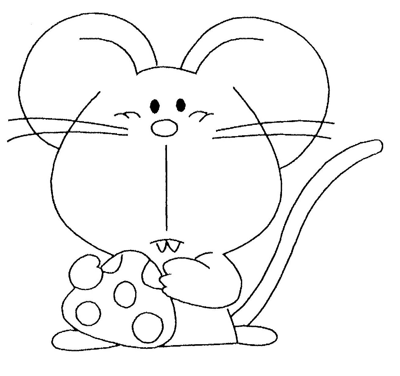 Drawing Mouse #13939 (Animals) – Printable coloring pages