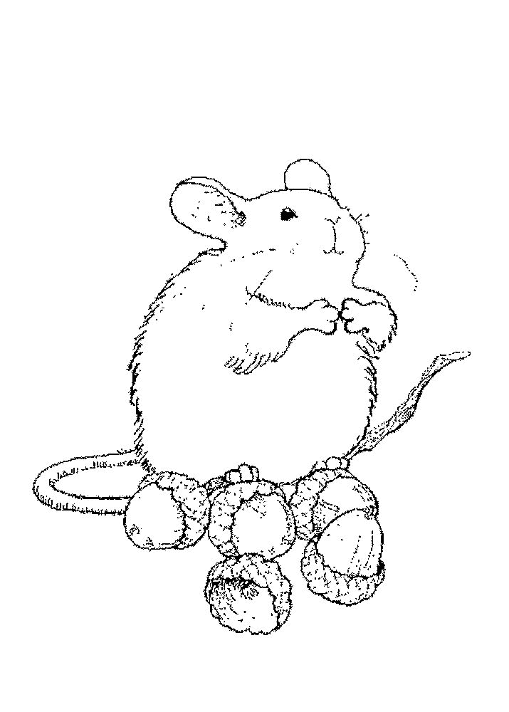 Coloring page: Mouse (Animals) #13948 - Free Printable Coloring Pages