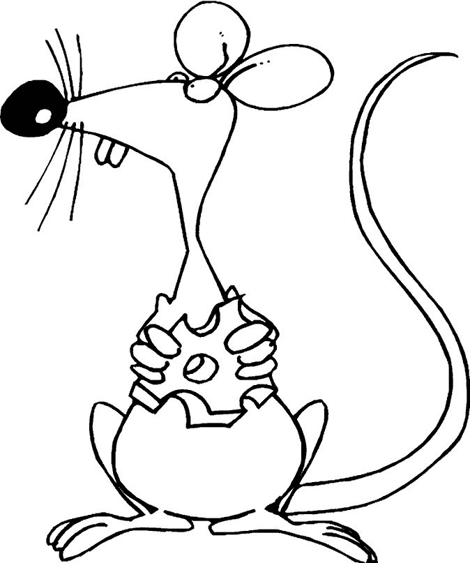 Coloring page: Mouse (Animals) #13949 - Free Printable Coloring Pages