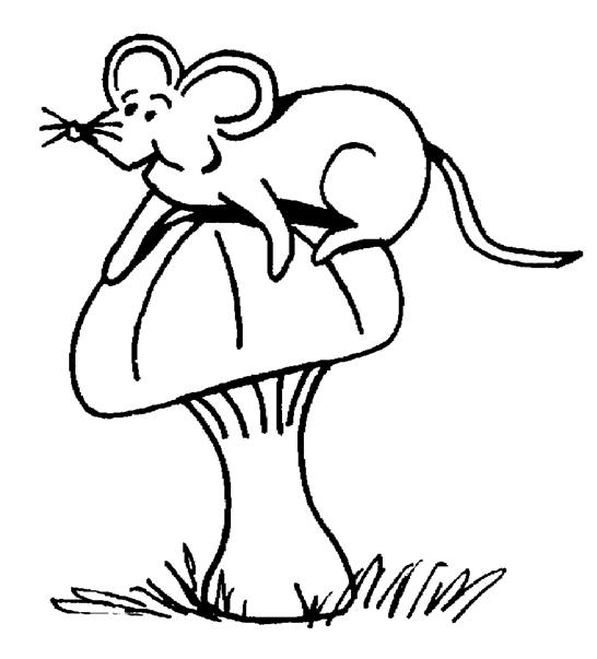 Coloring page: Mouse (Animals) #13984 - Free Printable Coloring Pages