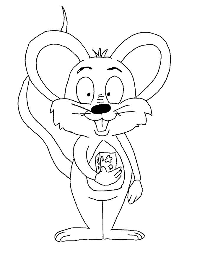 Coloring page: Mouse (Animals) #14014 - Free Printable Coloring Pages