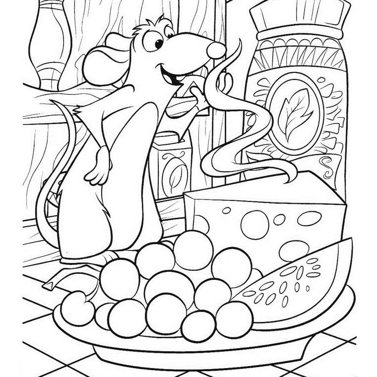 Coloring page: Mouse (Animals) #14034 - Free Printable Coloring Pages