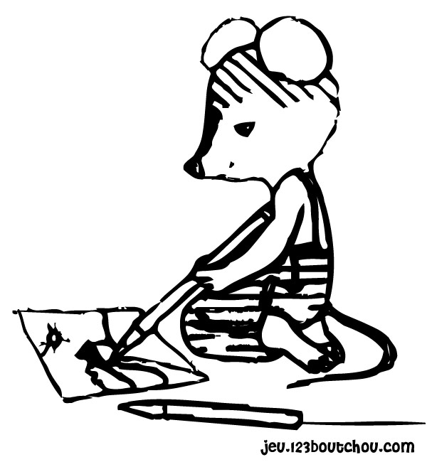 Coloring page: Mouse (Animals) #14057 - Free Printable Coloring Pages