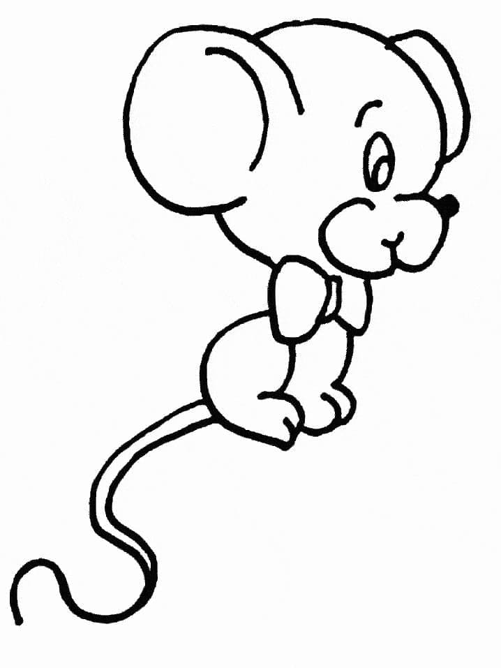 Free printable Mouse coloring page #189516 from Animals collection