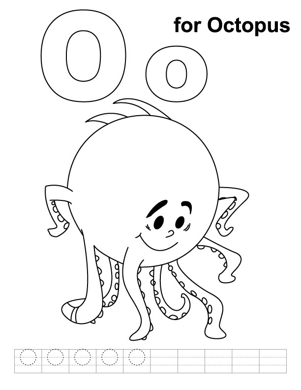 Coloring page: Octopus (Animals) #18996 - Free Printable Coloring Pages