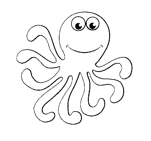 Coloring page: Octopus (Animals) #19006 - Free Printable Coloring Pages