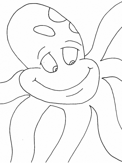 Coloring page: Octopus (Animals) #19044 - Free Printable Coloring Pages