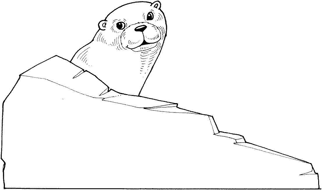 Coloring page: Otter (Animals) #10702 - Free Printable Coloring Pages