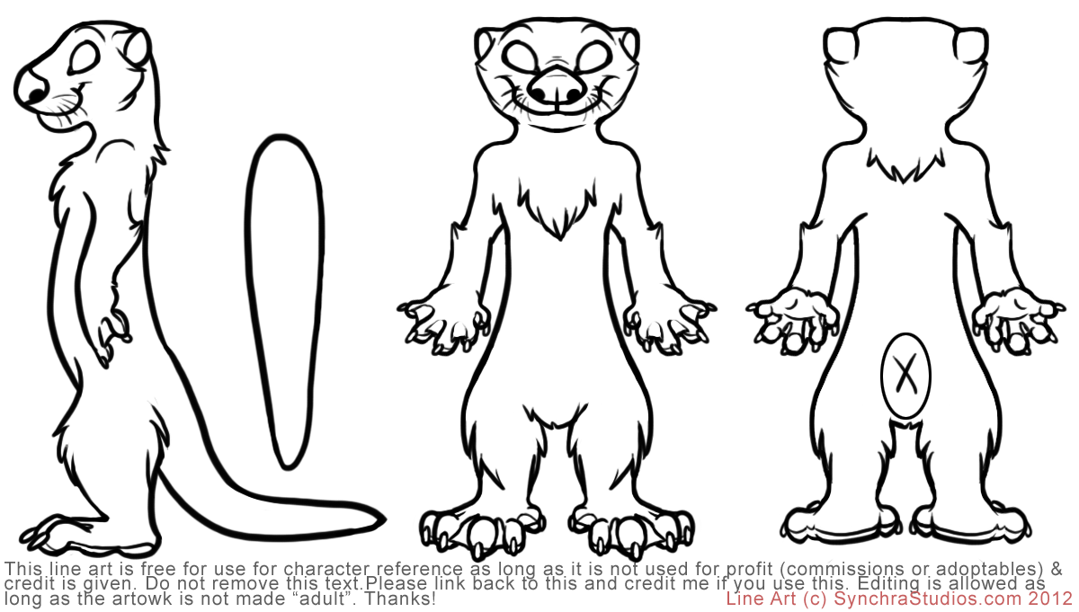 Coloring page: Otter (Animals) #10736 - Free Printable Coloring Pages