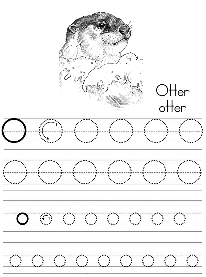 Coloring page: Otter (Animals) #10753 - Free Printable Coloring Pages