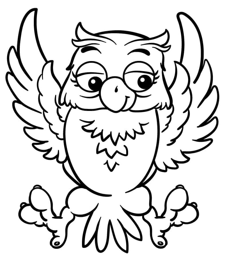 Free printable Owl coloring page #178794 from Animals collection Free printable Owl coloring page #178794 from Animals collection