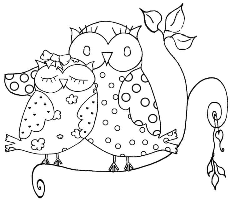 Free printable Owl coloring page #178805 from Animals collection
