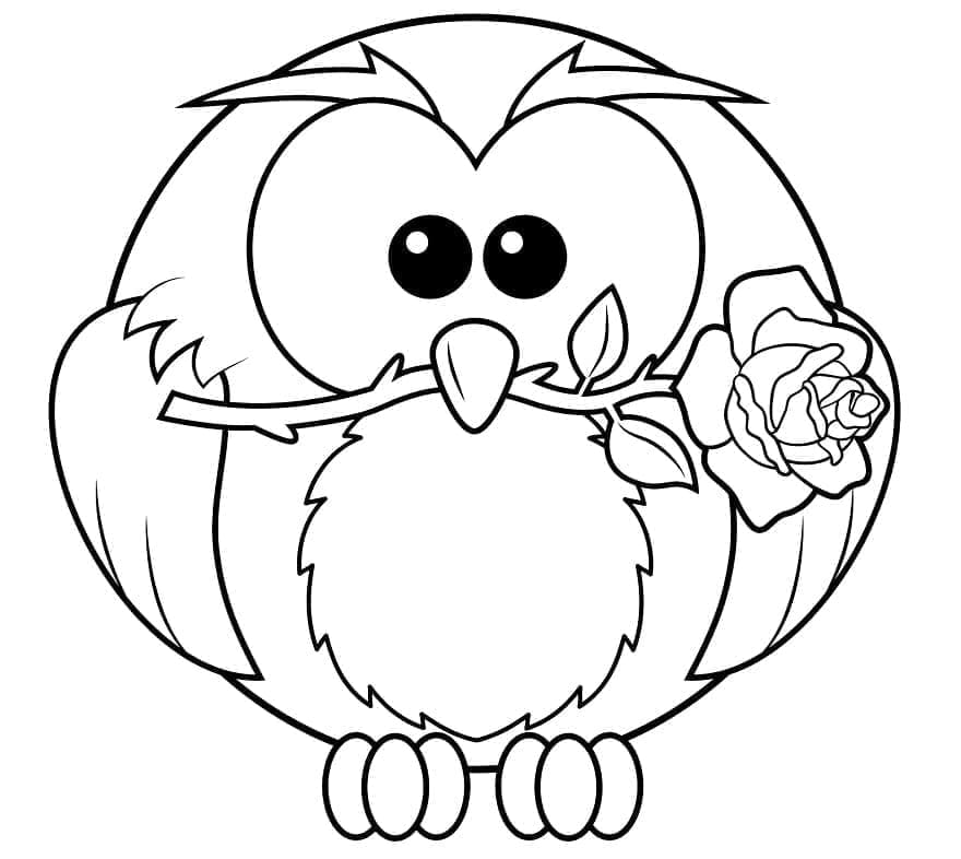 Free printable Owl coloring page #178812 from Animals collection