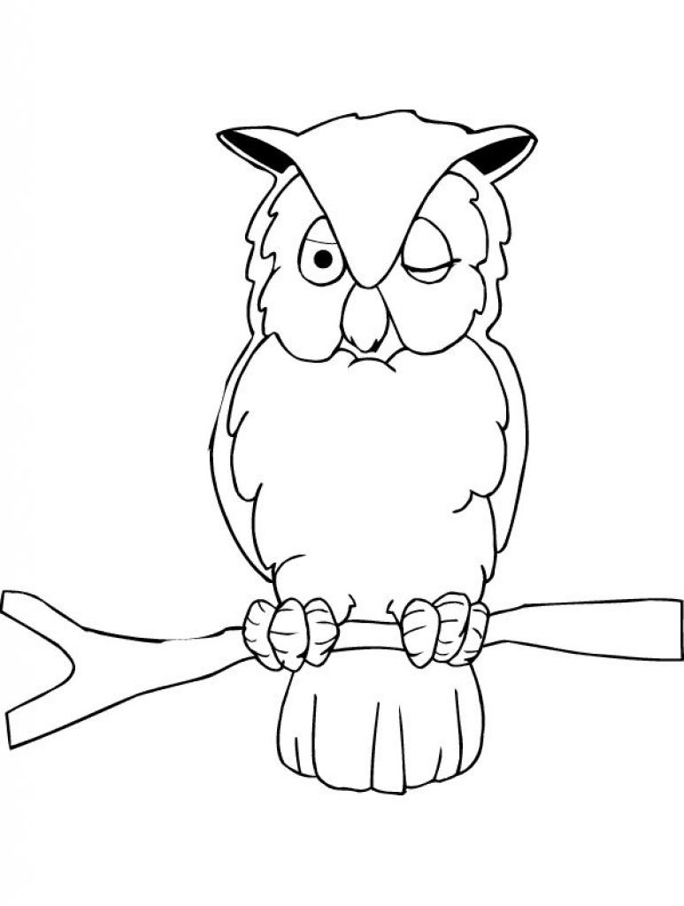Coloring page: Owl (Animals) #8432 - Free Printable Coloring Pages