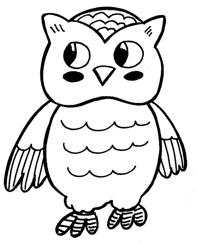 Coloring page: Owl (Animals) #8459 - Free Printable Coloring Pages