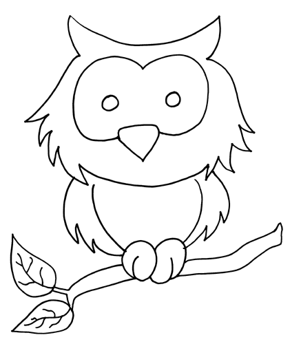 Coloring page: Owl (Animals) #8477 - Free Printable Coloring Pages