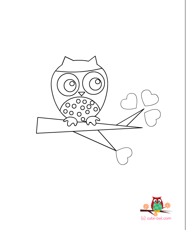 Coloring page: Owl (Animals) #8485 - Free Printable Coloring Pages