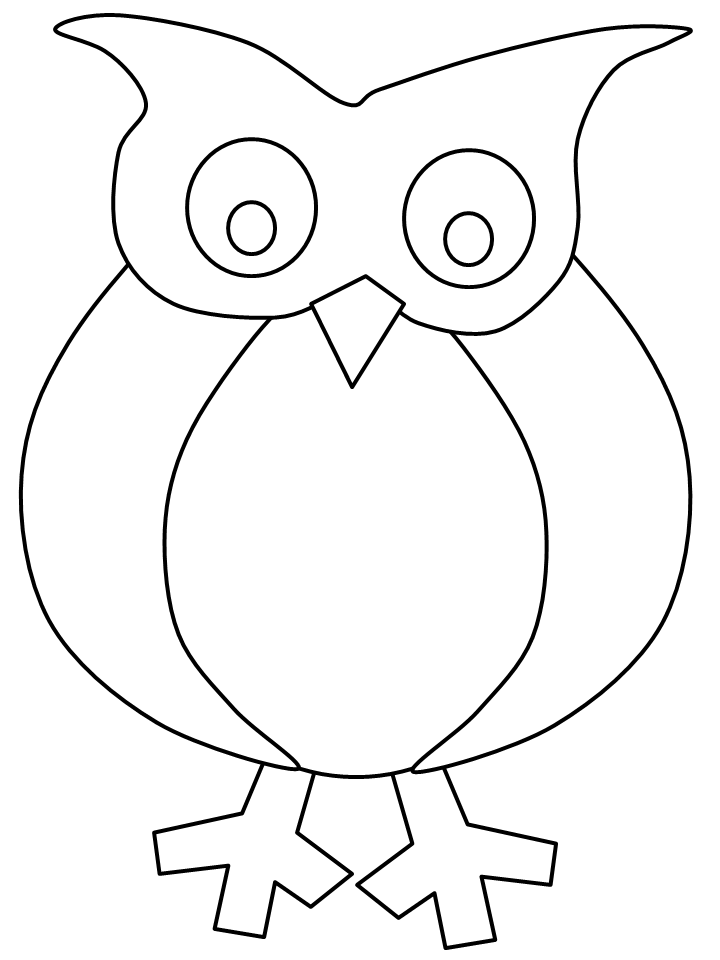Coloring page: Owl (Animals) #8500 - Free Printable Coloring Pages
