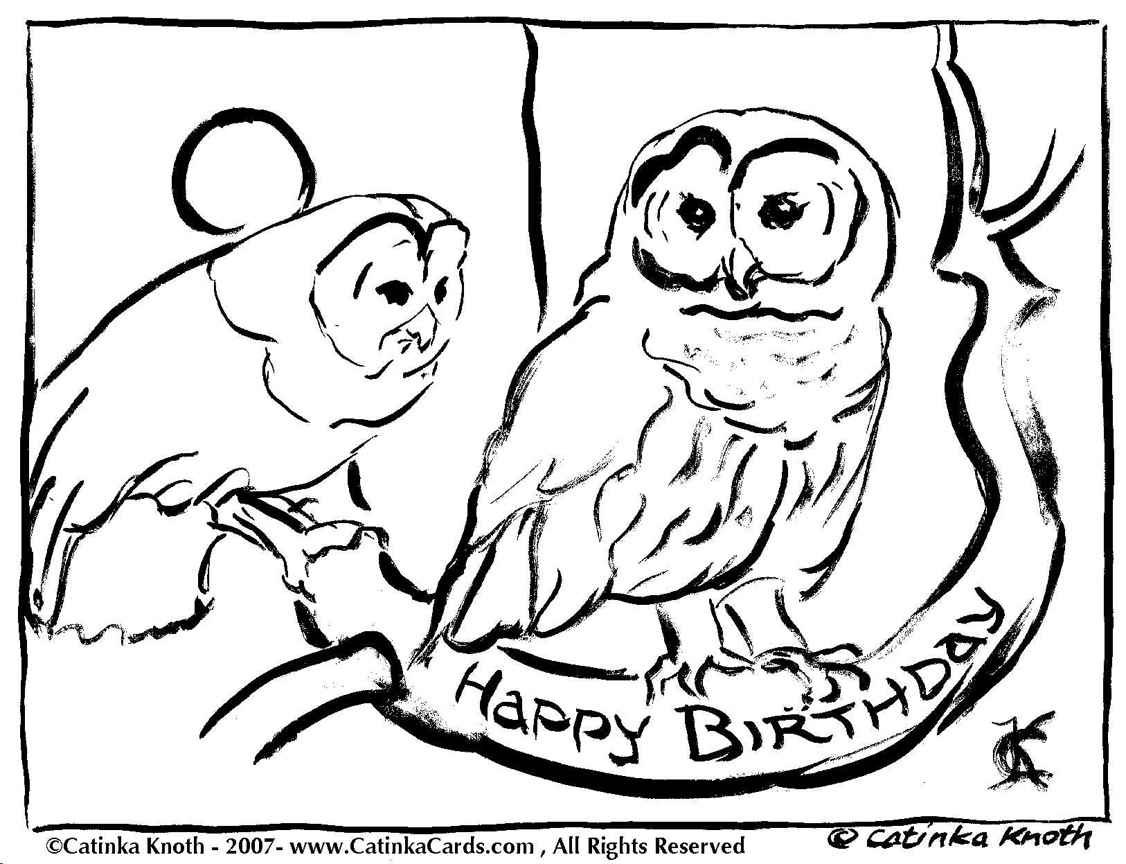 Coloring page: Owl (Animals) #8582 - Free Printable Coloring Pages